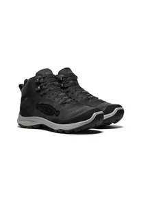 BUTY TERRADORA FLEX MID WP WOMEN-BLACK-STEEL GREY - Buty trekkingowe damskie - miniaturka - grafika 1