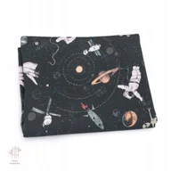 Rożki i beciki - Delikatny otulacz bambusowy 100x120cm Makaszka - miniaturka - grafika 1