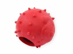 PET NOVA Pet Nova Piłka na przysmaki SnackBall z miętą czerwona 6,5cm PPTN027 - Zabawki dla psów - miniaturka - grafika 1
