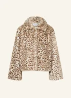 Marynarki i żakiety damskie - Mrs & Hugs Kurtka Ze Sztucznego Futra weiss - miniaturka - grafika 1