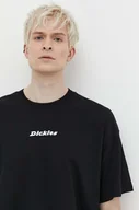 Koszulki męskie - Dickies t-shirt bawełniany ENTERPRISE TEE SS męski kolor czarny z nadrukiem DK0A4YRN - miniaturka - grafika 1