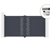 Bramy garażowe - Elektryczna CASANOOV BRAMA skrzydłowa ARLBERG 300B160 + napęd HICKER B200 - miniaturka - grafika 1