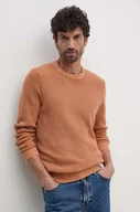 Swetry męskie - Pepe Jeans sweter bawełniany CADOGAN kolor pomarańczowy lekki PM702443 - miniaturka - grafika 1