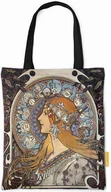 Torby i wózki na zakupy - Torba na ramię Zodiak Alfons Mucha-ONE SIZE - miniaturka - grafika 1