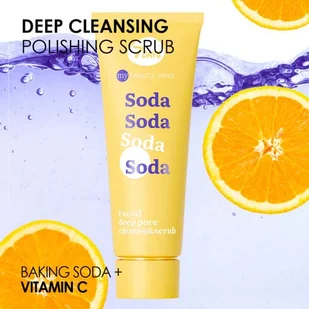 7DAYS Beauty My Beauty Week Soda Facial Deep Pore Cleanse & Scrub 80 ml - Kosmetyki do demakijażu - miniaturka - grafika 7