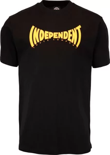 Koszulki męskie - t-shirt męski INDEPENDENT SPANNING TEE Black - grafika 1