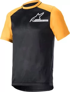 Alpinestars ALPS 4.0 V2 SS JERSEY BLK TANG WHT M - Odzież motocyklowa - miniaturka - grafika 1