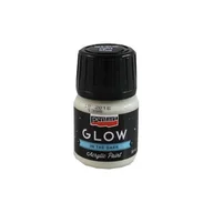 Farby i media malarskie - Farba akrylowa GLOW 30 ml - niebieska jasna - miniaturka - grafika 1