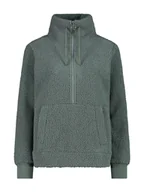 Bluzy damskie - CMP Bluza polarowa w kolorze zielonym - miniaturka - grafika 1