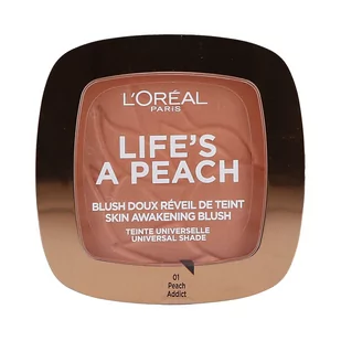 L'Oréal Paris Rouge Life's A Peach Blush, 9 G 3600523560813 - Róże do policzków - miniaturka - grafika 1