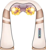 Masażery - Masażer karku, masaż elektryczny, ugniatanie Shiatsu, wtyczka UE, 6 złotych przycisków - miniaturka - grafika 1