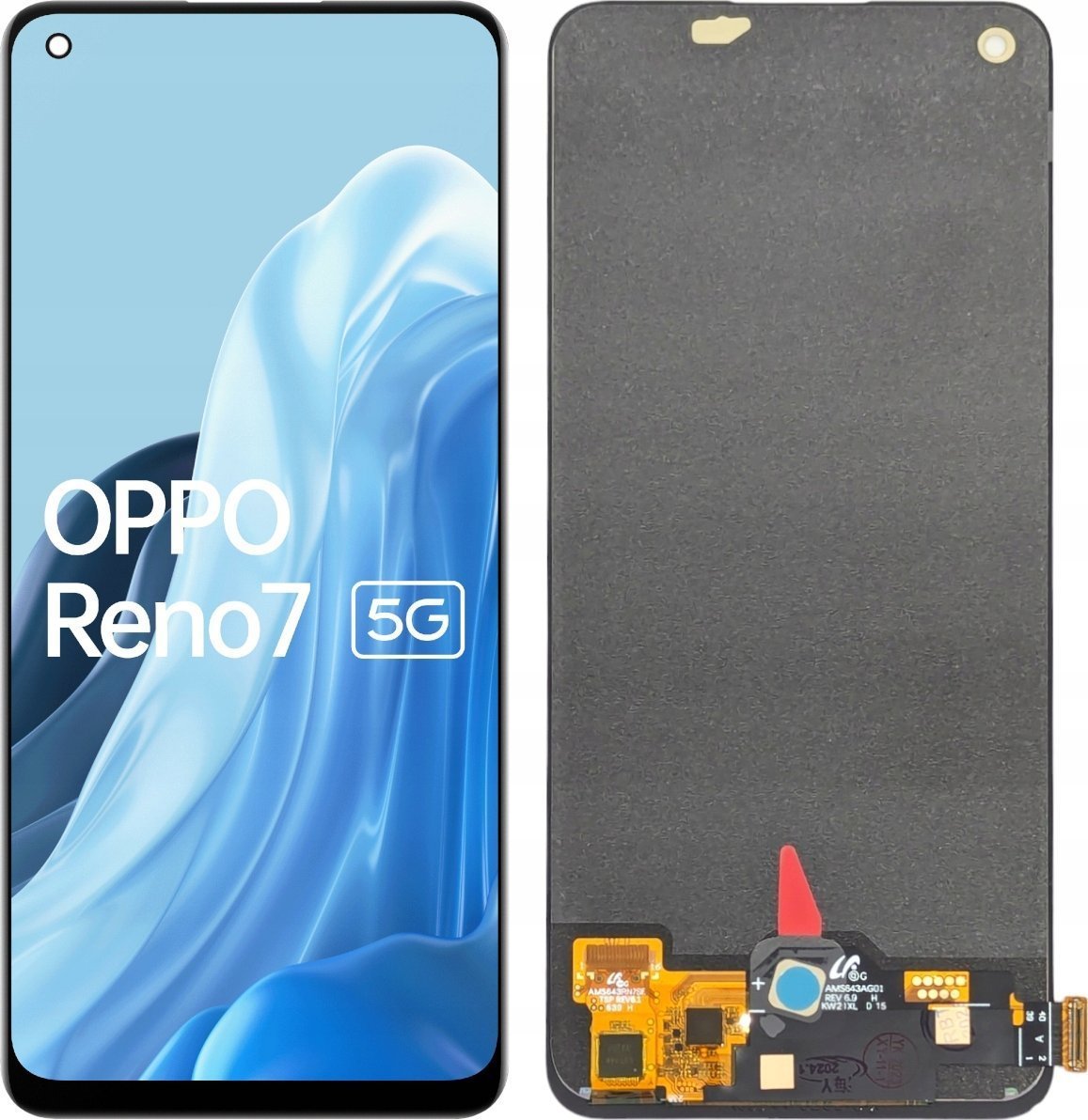 WYŚWIETLACZ EKRAN LCD DO OPPO RENO7 5G OLED CPH2371