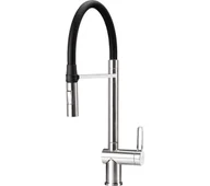 Baterie kuchenne - Deante Magnetic BRM_072M Chrom/Czarny Stal szlachetna - miniaturka - grafika 1