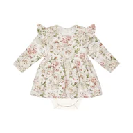 Body dla niemowląt - Body Z Sukienką Rose 80 - miniaturka - grafika 1