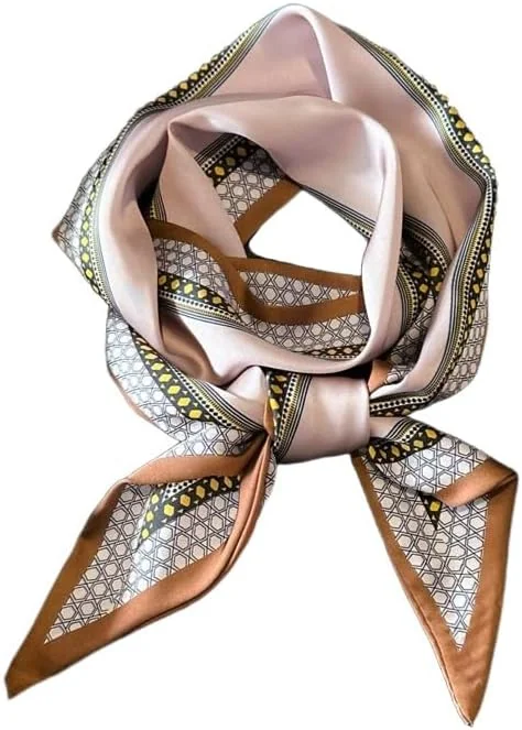 SZALIK JEDWABNY SATYNOWY 148CM 13CM GŁADKI WĄSKI DŁUGI ELEGANCJA