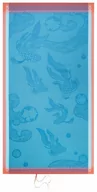 Ręczniki - Le Jacquard Fran ais Ręcznik plażowy Oceanique Niebieski v2 - miniaturka - grafika 1