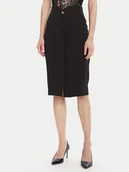 Spódnice - Rinascimento Spódnica ołówkowa CFC0125561003 Czarny Slim Fit - miniaturka - grafika 1