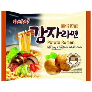 Samyang Makaron instant Ramen Potato marki Samyang 120g - Kuchnie świata - miniaturka - grafika 1