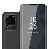 Etui i futerały do telefonów - Pokrowiec Do Samsung Galaxy S20 ULTRA w Etui CZARNY TURMALIN Case Cover Obudowa Ochronny Cadorabo - miniaturka - grafika 1