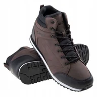 Buty trekkingowe męskie - ﻿Buty Męskie Hi Tec Arnel Mid brązowe sportowe 43 - miniaturka - grafika 1