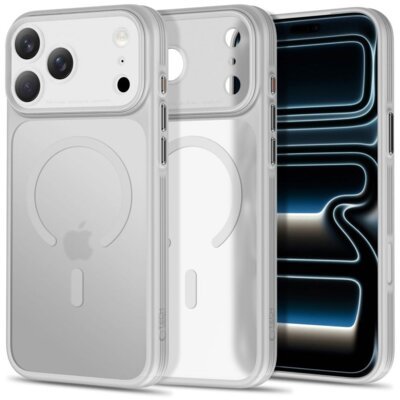 Tech-Protect Etui MagPrime MagSafe CC do Apple iPhone 17 Pro Max/18 Pro Max Szary matowy TPMPRPMGRY