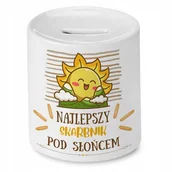 Skarbonki - Dla Skarbnika Skarbonka na Urodziny Na Prezent z Nadrukiem ze Zdjęciem + Opakowanie na prezent (wzór 03) - miniaturka - grafika 1