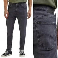 Spodnie męskie - Lee AUSTIN REGULAR TAPERED Eclipse ZWĘŻANE SZARY DżINS W33 L34 - miniaturka - grafika 1