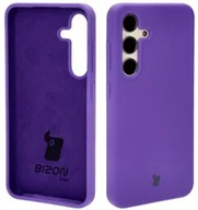 Etui i futerały do telefonów - Bizon Silikonowe etui Soft Case do Galaxy S24, fioletowe - miniaturka - grafika 1