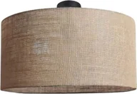 Lampy sufitowe - Lampa sufitowa Solar Plafon BOHO lampa sufitowa do salonu sypialni len - miniaturka - grafika 1