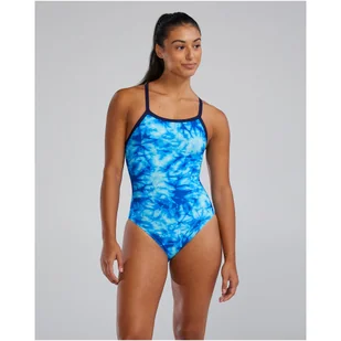 Strój pływacki damski TYR Trinityfit Swimsuit - Azultec - Stroje kąpielowe Strój pływacki damski TYR Trinityfit Swimsuit - Azultec - Stroje kąpielowe - miniaturka - grafika 1