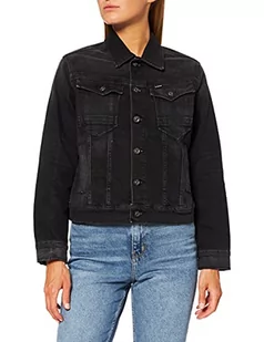 G-STAR RAW Arc 3D Slim kurtka damska, Czarny (worn in blackbird D20051-C293-C608), S - Kurtki damskie - miniaturka - grafika 1