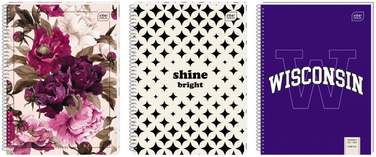 Kołozeszyt A4/50K kratka M 70g perforacja 10szt