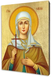 Ikona św. Emilia (Amelia) - Ikony i obrazy sakralne - miniaturka - grafika 1