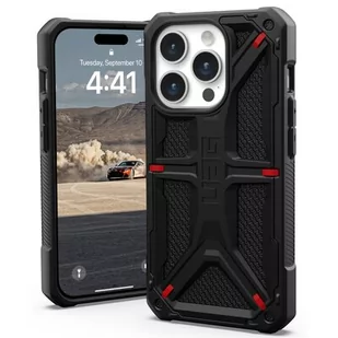 Etui UAG Monarch Kevlar do Apple iPhone 15 Pro Czarny - Etui i futerały do telefonów - miniaturka - grafika 1