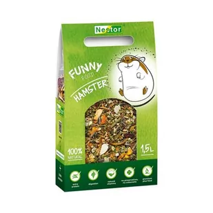 Nestor POKARM 1500ML CHOMIK FUNNY FOOD 660g - Karma dla gryzoni - miniaturka - grafika 1