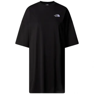 Koszulka damska The North Face W S/S Essential Oversize Tee Dress Rozmiar: L / Kolor: czarny - Koszulki sportowe damskie - miniaturka - grafika 1