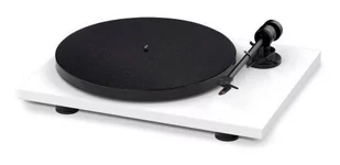 Pro-Ject E1 BT + OM5e Gramofon Plug & Play Hi-Fi, Bluetooth, biały - Gramofony - miniaturka - grafika 1