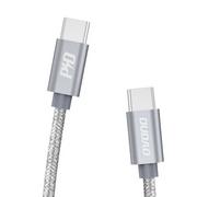 Kable USB - Dudao Dudao kabel USB Typ C - USB Typ C 5 A 45 W 1 m Power Delivery Quick Charge szary (L5ProC) L5ProC - miniaturka - grafika 1