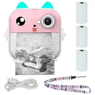 Drukarki kart i etykiet - EXTRALINK EPP-003 Różowy - miniaturka - grafika 1