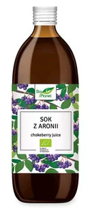 Bio Planet SOK Z ARONII BIO 500 ml - - Soki i napoje niegazowane - miniaturka - grafika 1