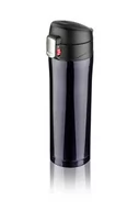 Kubki termiczne - Kubek termiczny 400 ml UPOMINKARNIA LOCK - czarny - miniaturka - grafika 1