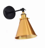 Lampy ścienne - GORI W1 kinkiet loftowy czarny regulowany E27 - miniaturka - grafika 1