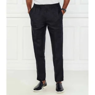 TIGER OF SWEDEN Lniane spodnie Tannen Slim Fit - Spodnie męskie - miniaturka - grafika 1