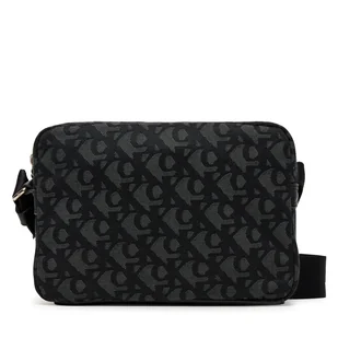 Saszetka Calvin Klein Unstructured Monogram Camera Bag LV04G3179G Czarny - Torby męskie - miniaturka - grafika 1