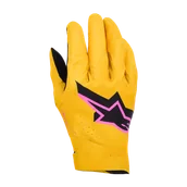 Rękawice motocyklowe - Rękawice MX Alpinestars Supertech Złoty/Czarny/RóżowyM - miniaturka - grafika 1