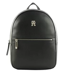 ICONIC TOMMY PLECAK, czarny, OS, Czarny, Jeden rozmiar, Casual - Plecaki - miniaturka - grafika 1