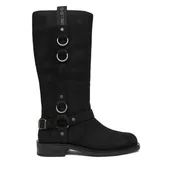 Kozaki damskie - Kozaki G-Star Raw CEO-WI45-CHRISTIAN-02 Czarny - miniaturka - grafika 1