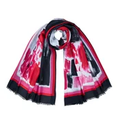 Apaszki i szaliki damskie - Szal Juicy abstract - miniaturka - grafika 1