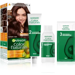 Garnier Color Naturals farba do włosów odcień 3.23 Ciemny Kwarc 1 szt. - Farby do włosów i szampony koloryzujące - miniaturka - grafika 1