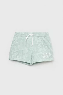 Spodnie i spodenki dla dziewczynek - GAP szorty dziecięce z nadrukiem - Gap - grafika 1